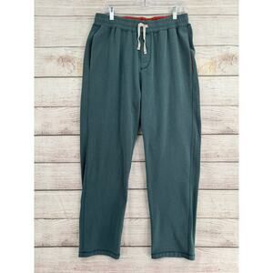 Carbon2Cobalt Chaise Loungers Sweatpants Mens L Steel Blue Super Soft Drawstring